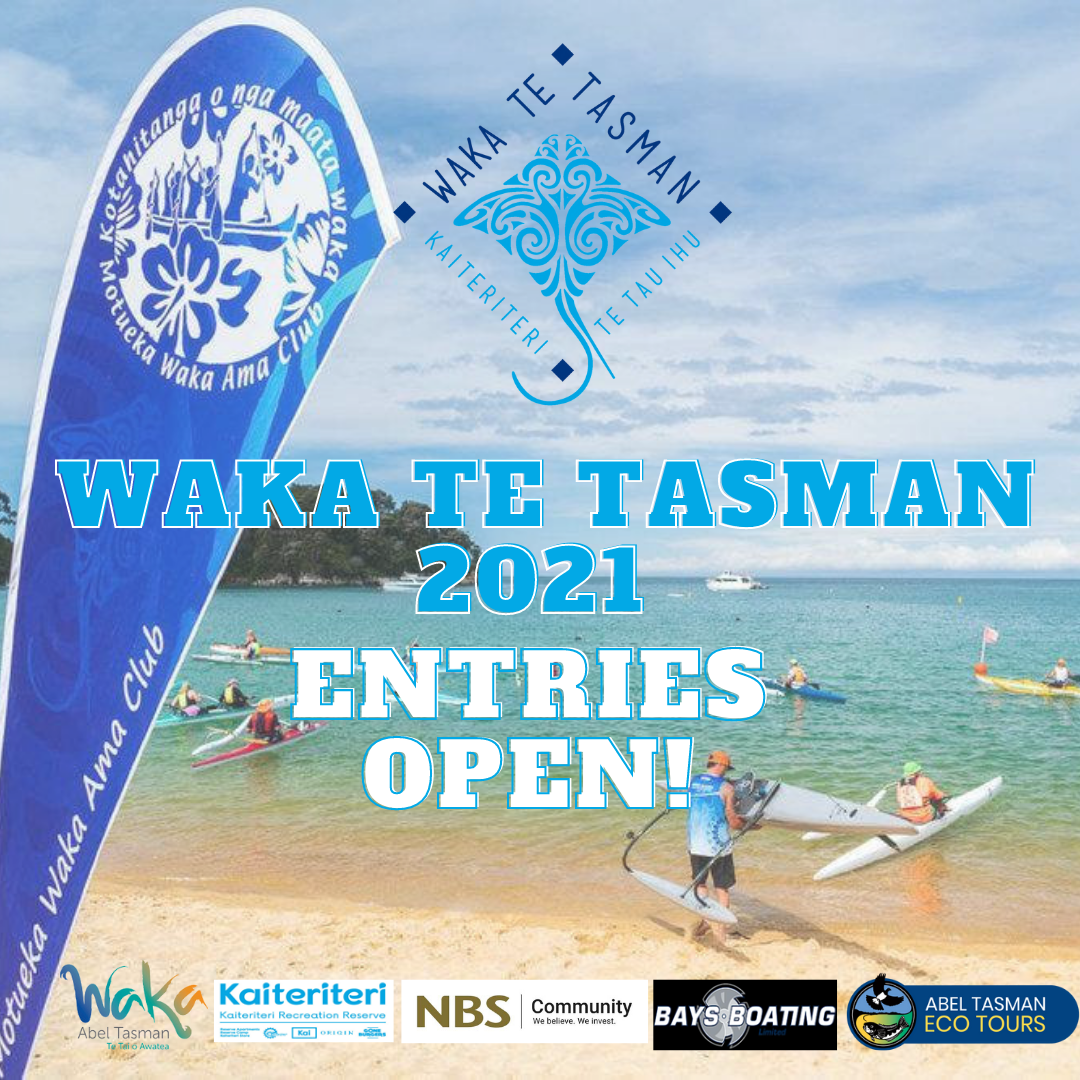 REGISTER NOW! Waka Te Tasman 2021!